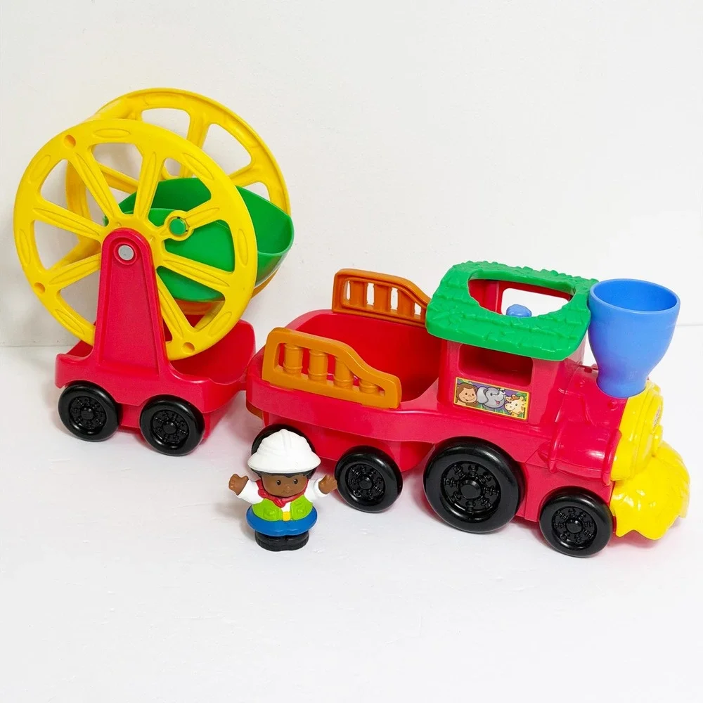 Fisher-Price Little People Zoo Talkers Animal Sounds Train Ferris Wheel Playset